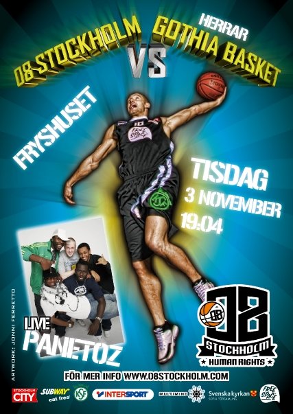 Panetoz spelning 08 Stockholm