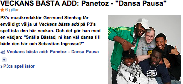 Veckans add i Musikguiden